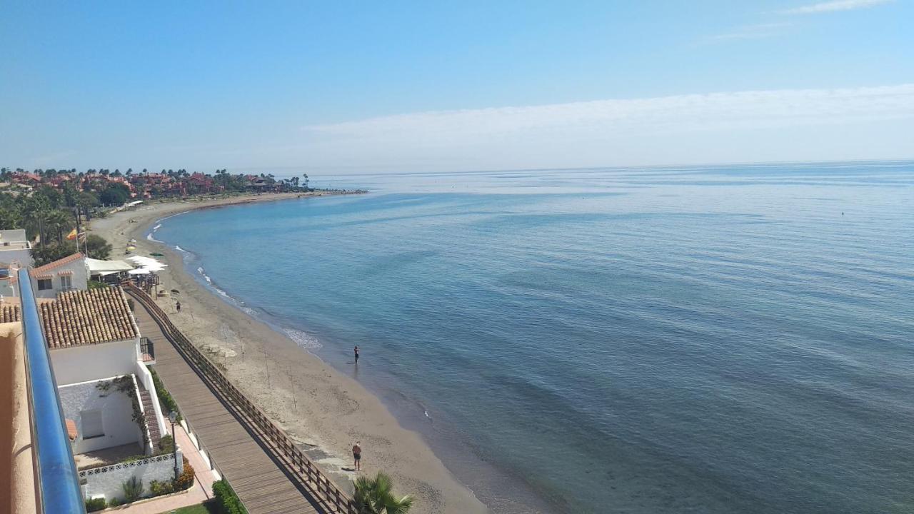 Casa Cachita-En 1ª Linea De Playa Leilighet Estepona Eksteriør bilde