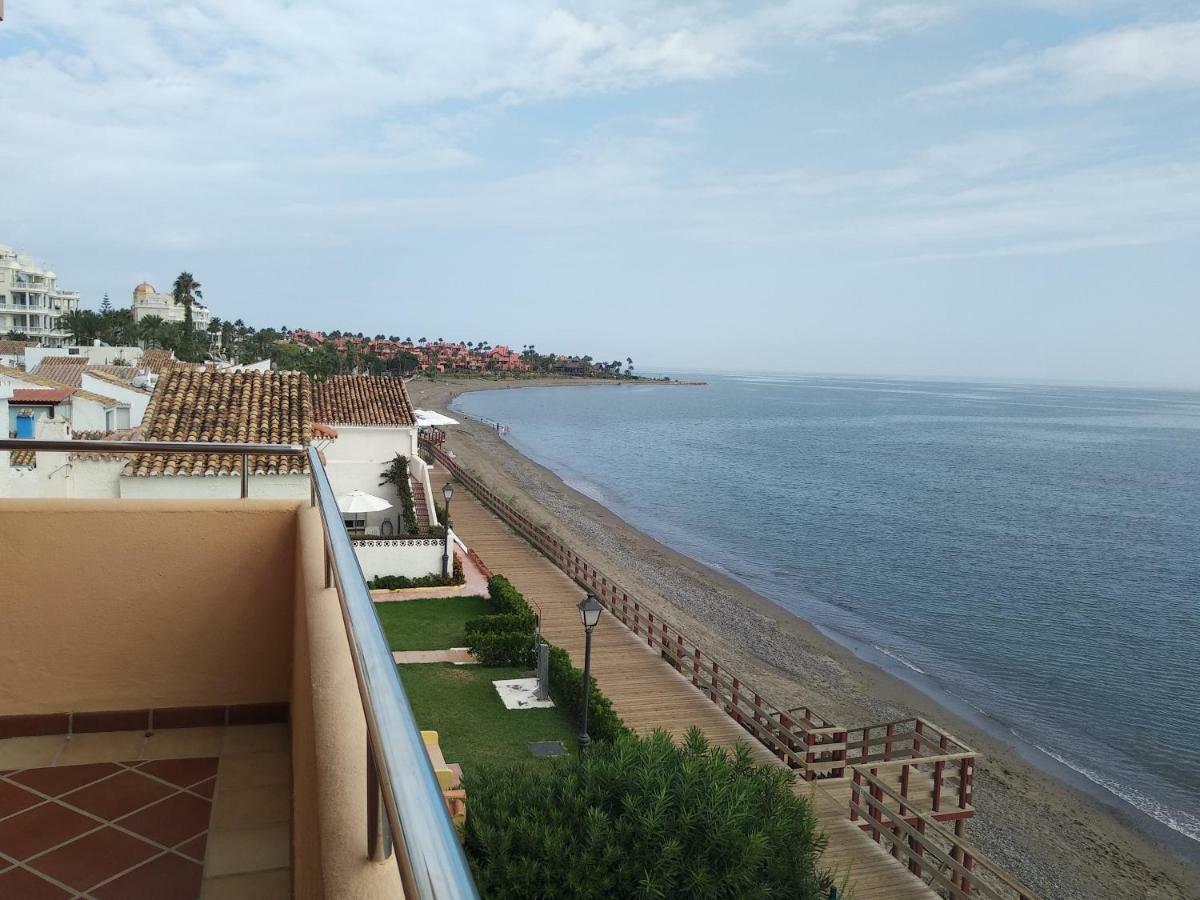 Casa Cachita-En 1ª Linea De Playa Leilighet Estepona Eksteriør bilde